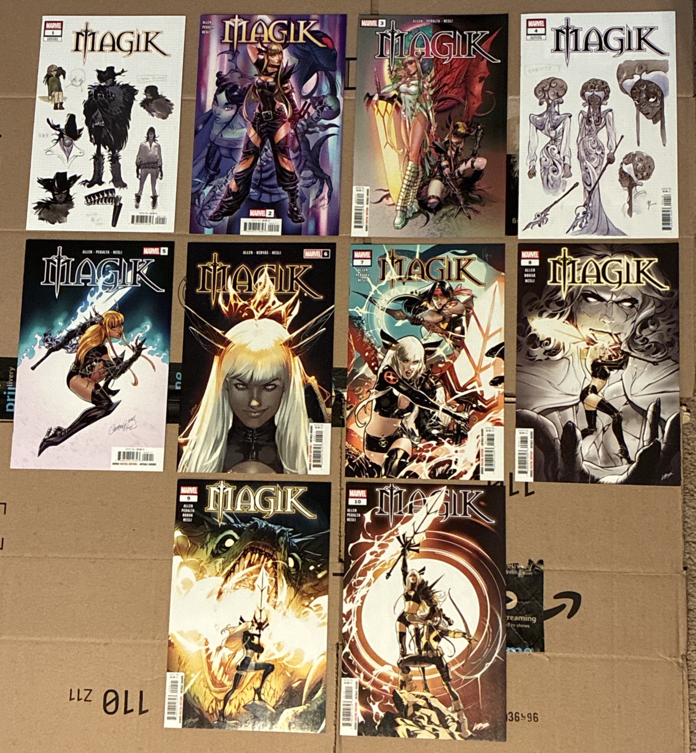 Magik #1-10 Complete Set Marvel 2025 NM Illyana Rasputin X-Men 1st Prints