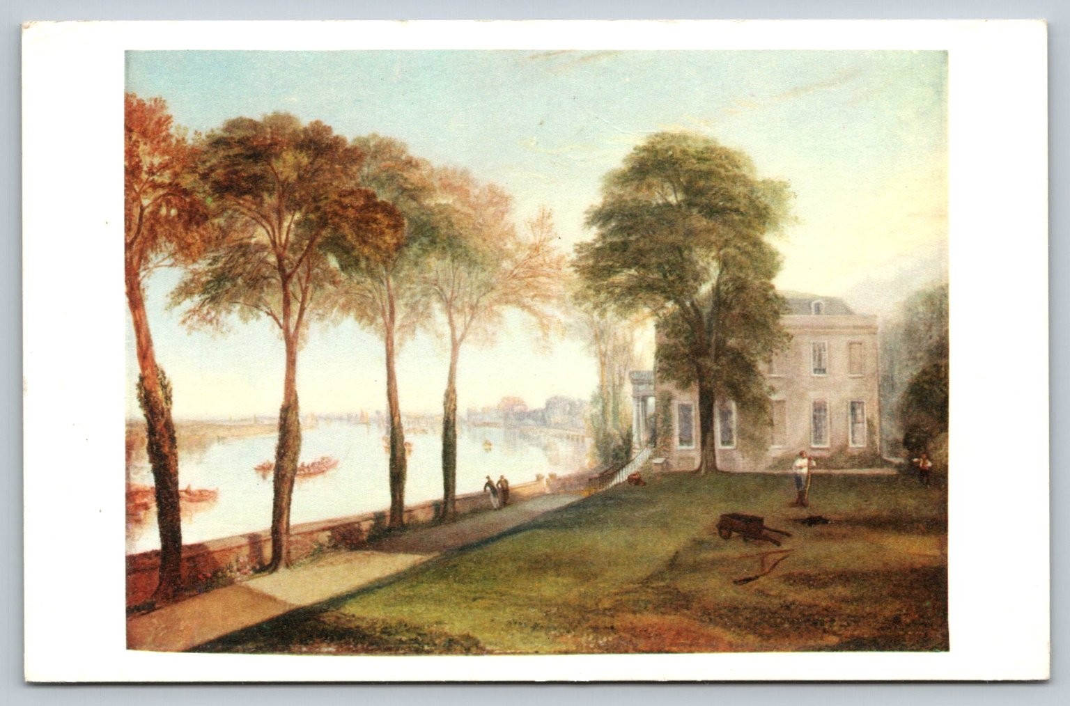 Mortlake Terrace Early Summer Morning J.M.W. Turner Art Postcard