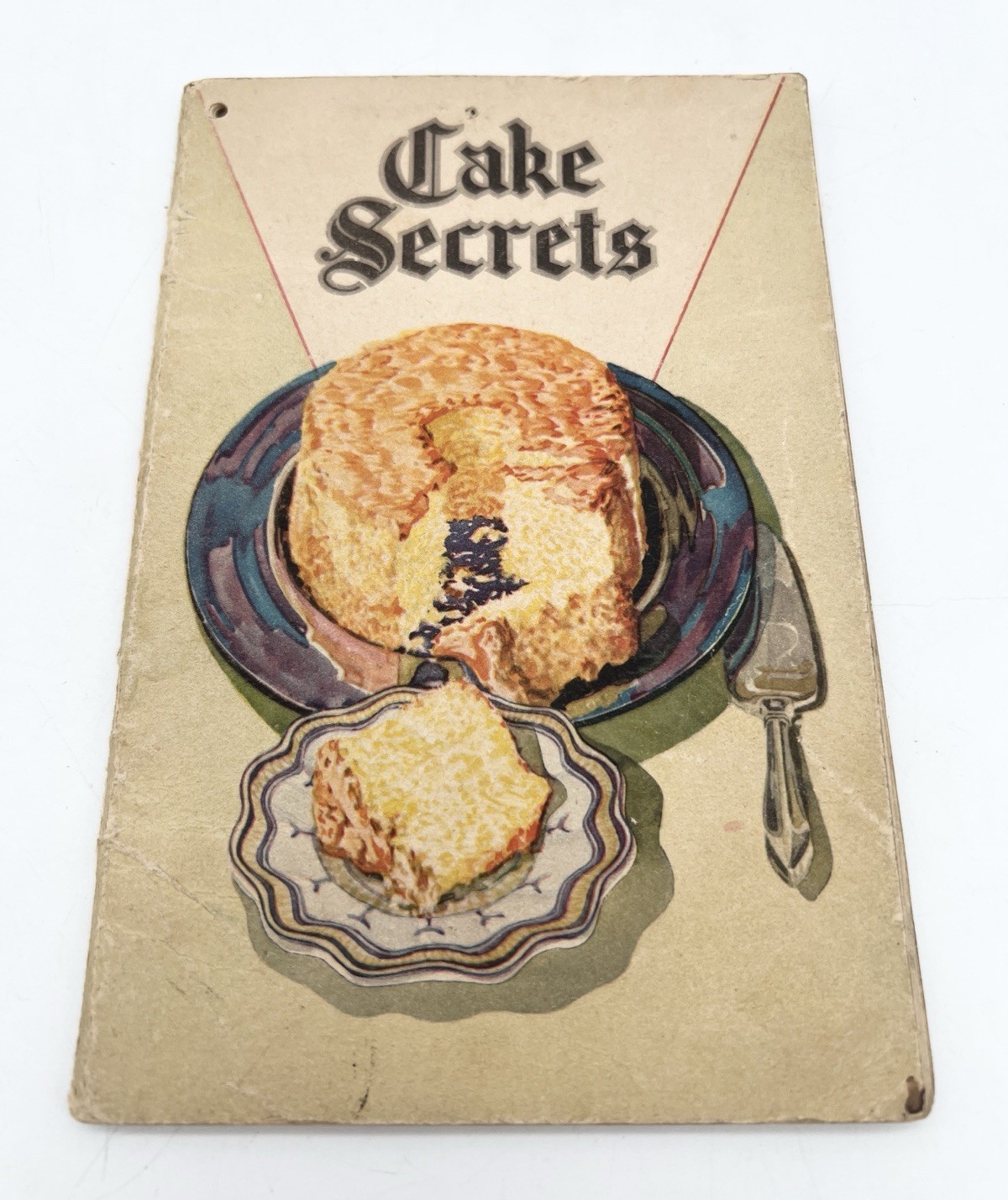 Vintage 1928 Cake Secrets Cookbook Igleheart Bros Swans Down Flour Evansville IN