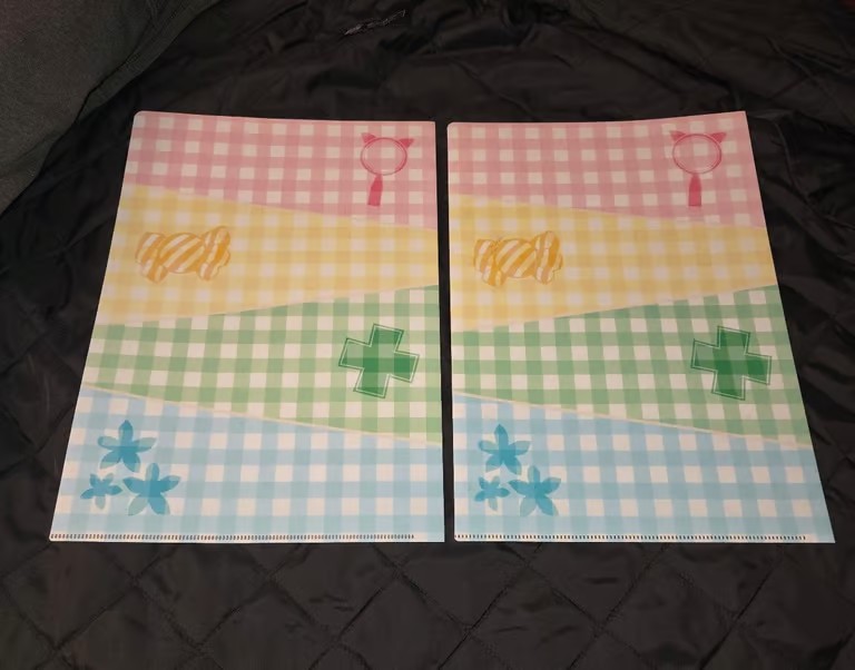 Detective Opera Milky Holmes Anime Kawaii Collectable Clear Files