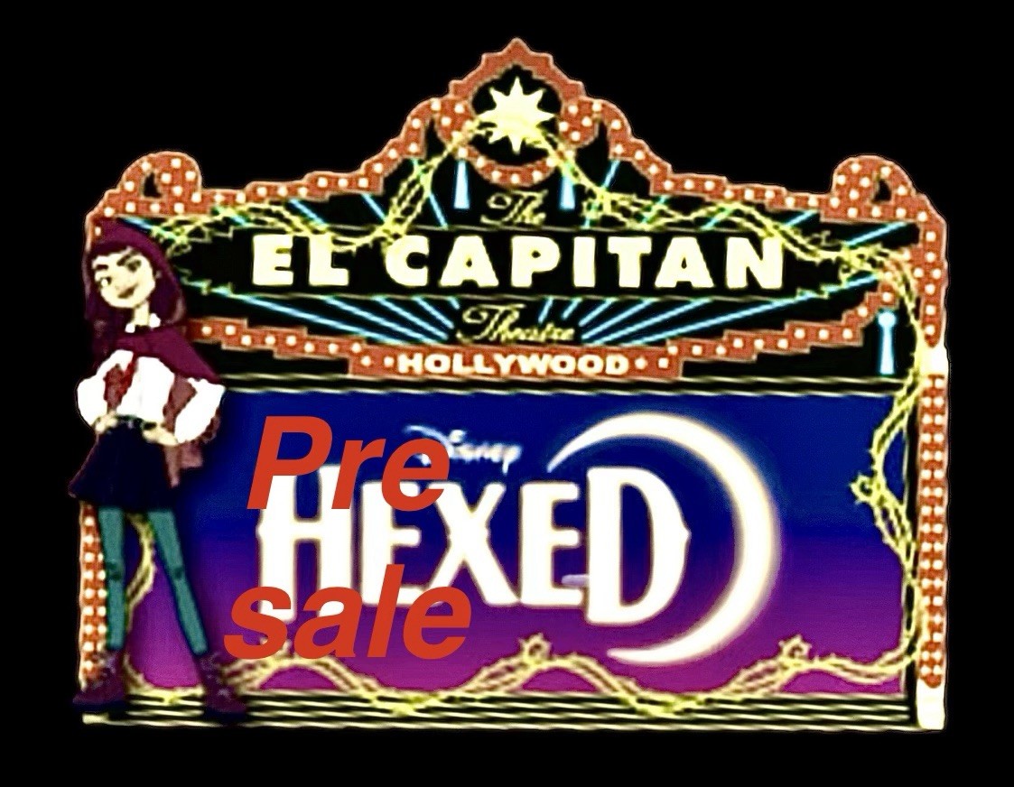 Disney Pixar DSSH DSF El Capitan Theatre Marquee HEXED Billie Pin Presale  LE400
