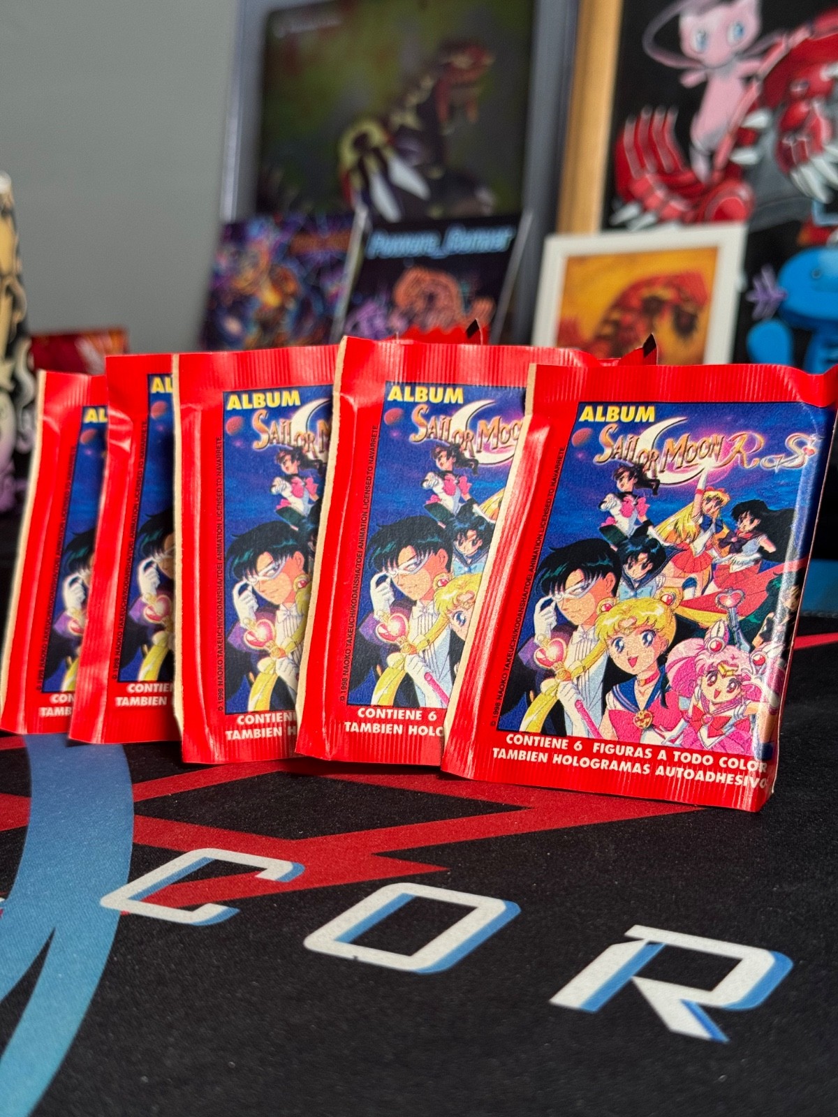 1998 Sailor Moon Navarette Peru (Spanish) 5 Pack Bundle Vintage Packs 1998 Sailor Moon Navarette Peru (Spanish) 5 Pack Bundle Vintage Packs
