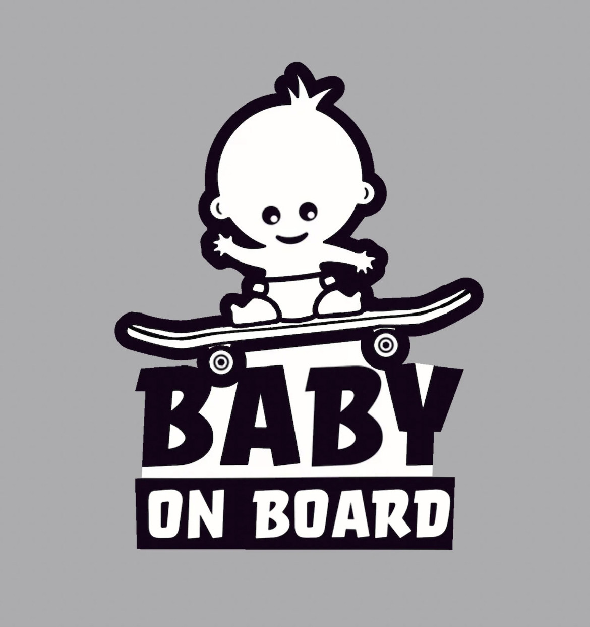 Car magnet  - Baby on Board magnet, for car (5\