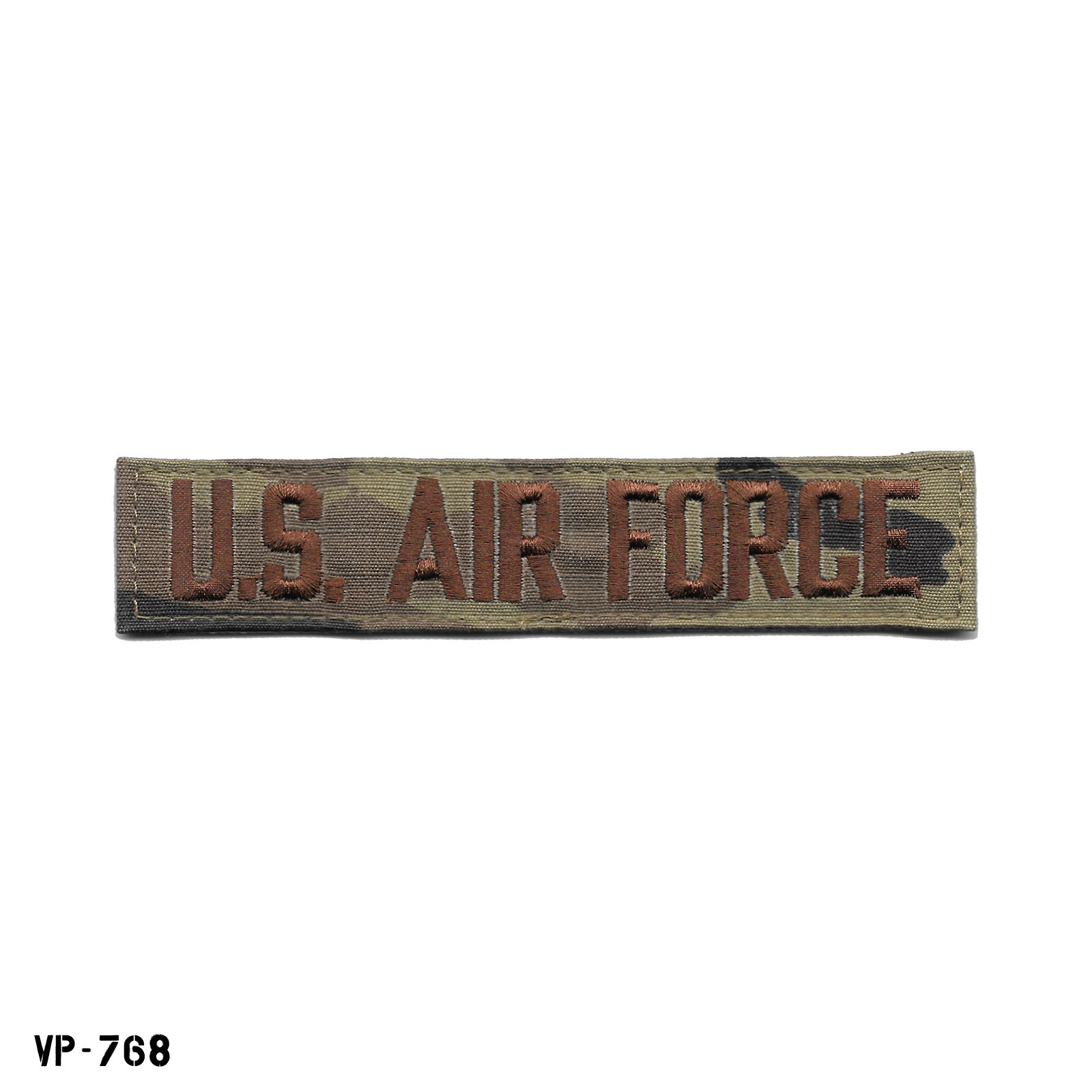 USAF OCP Multicam U.S. AIR FORCE Tape ~ Hook Back Uniform Patch ~ Vanguard ~ NEW USAF OCP Multicam U.S. AIR FORCE Tape ~ Hook Back Uniform Patch ~ Vanguard ~ NEW
