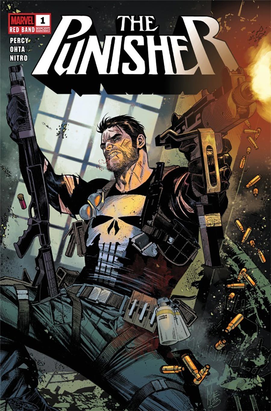 Punisher Red Band #1 2025 Marco Checchetto Cover A Marvel Comics EB123