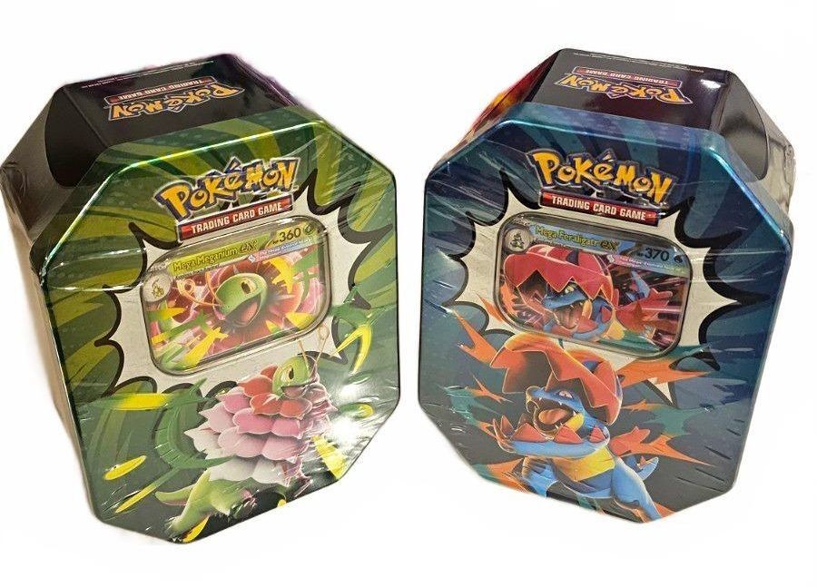 Pokémon TCG Ascended Heroes Mega Meganium And Feraligatr (2/Two) Tins Sealed Pokémon TCG Ascended Heroes Mega Meganium And Feraligatr (2/Two) Tins Sealed