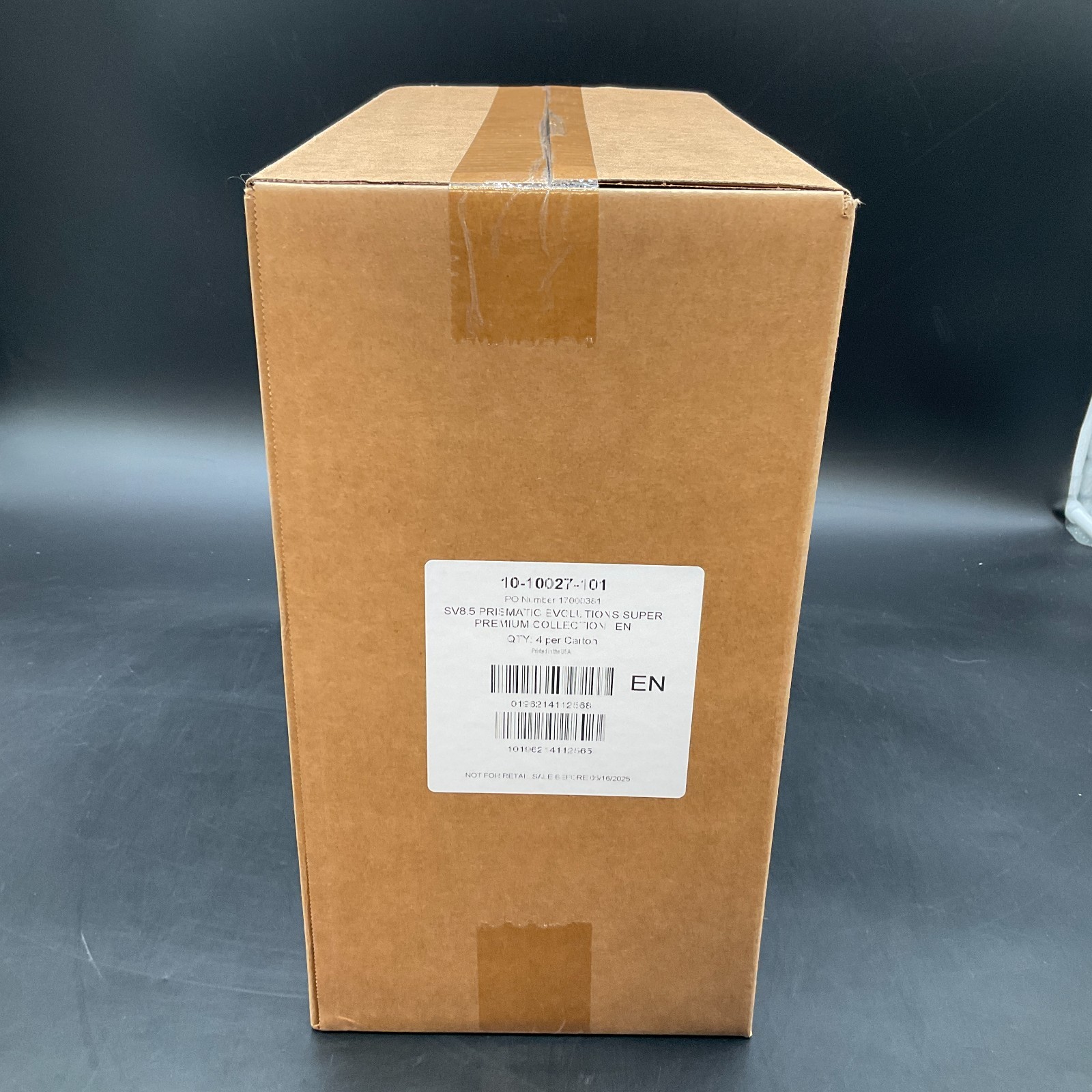 Pokemon Prismatic Evolutions Super Premium Collection Box Case SEALED SV8.5 Pokemon Prismatic Evolutions Super Premium Collection Box Case SEALED SV8.5