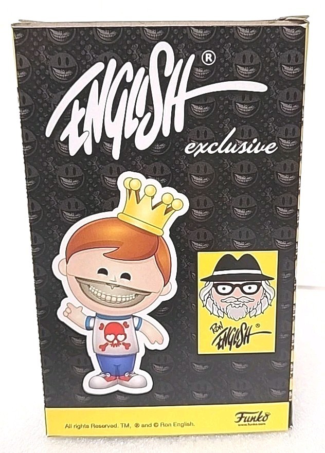Funko Pop Vinyl Freddy Ron English White Blue Limited Edition 1000 