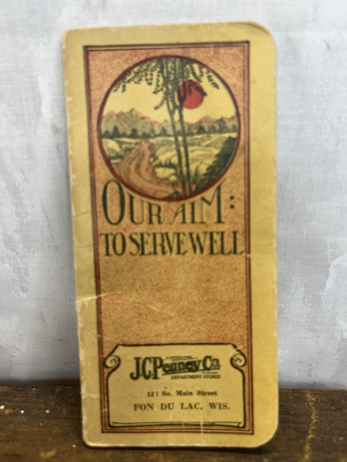 Antique Vintage Collectible Fon Du Lac Advertisement JC Penny Booklet 1924 Antique Vintage Collectible Fon Du Lac Advertisement JC Penny Booklet 1924