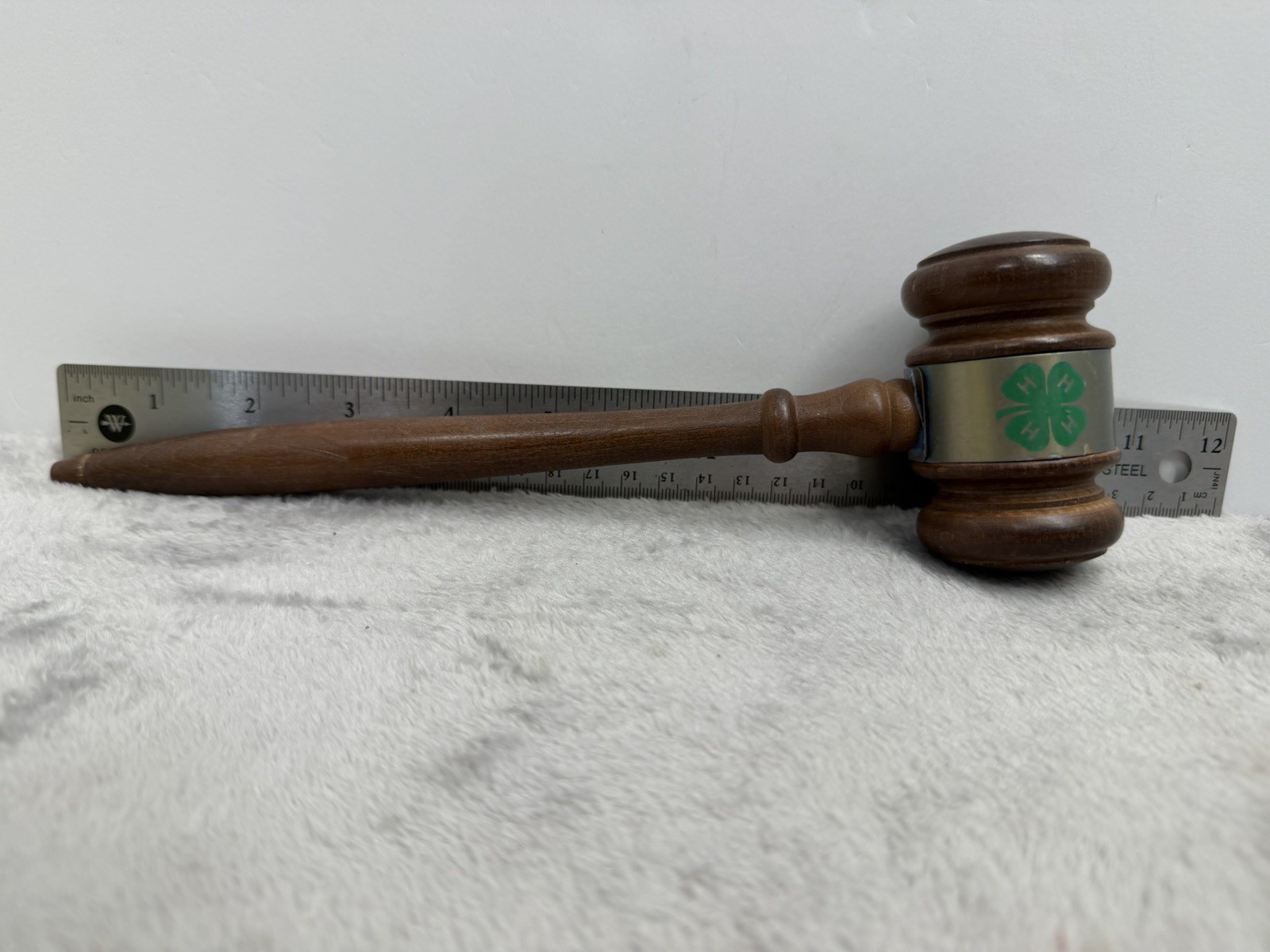 Vintage 4-H Wood Gavel