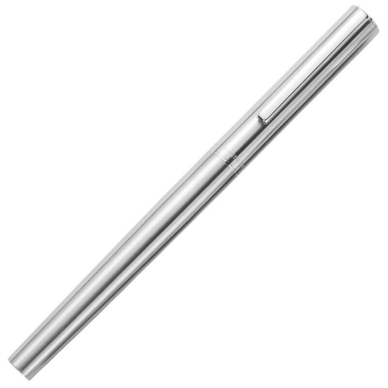Silver Jinhao 35 Steel Fountain Pen Extra Fine EF Nib 0.38mm Office Writing