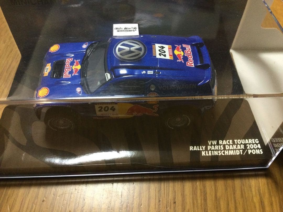 Volkswagen Touareg Paris-Dakar 2004 1/43 Minichamps Used [Age 13+]