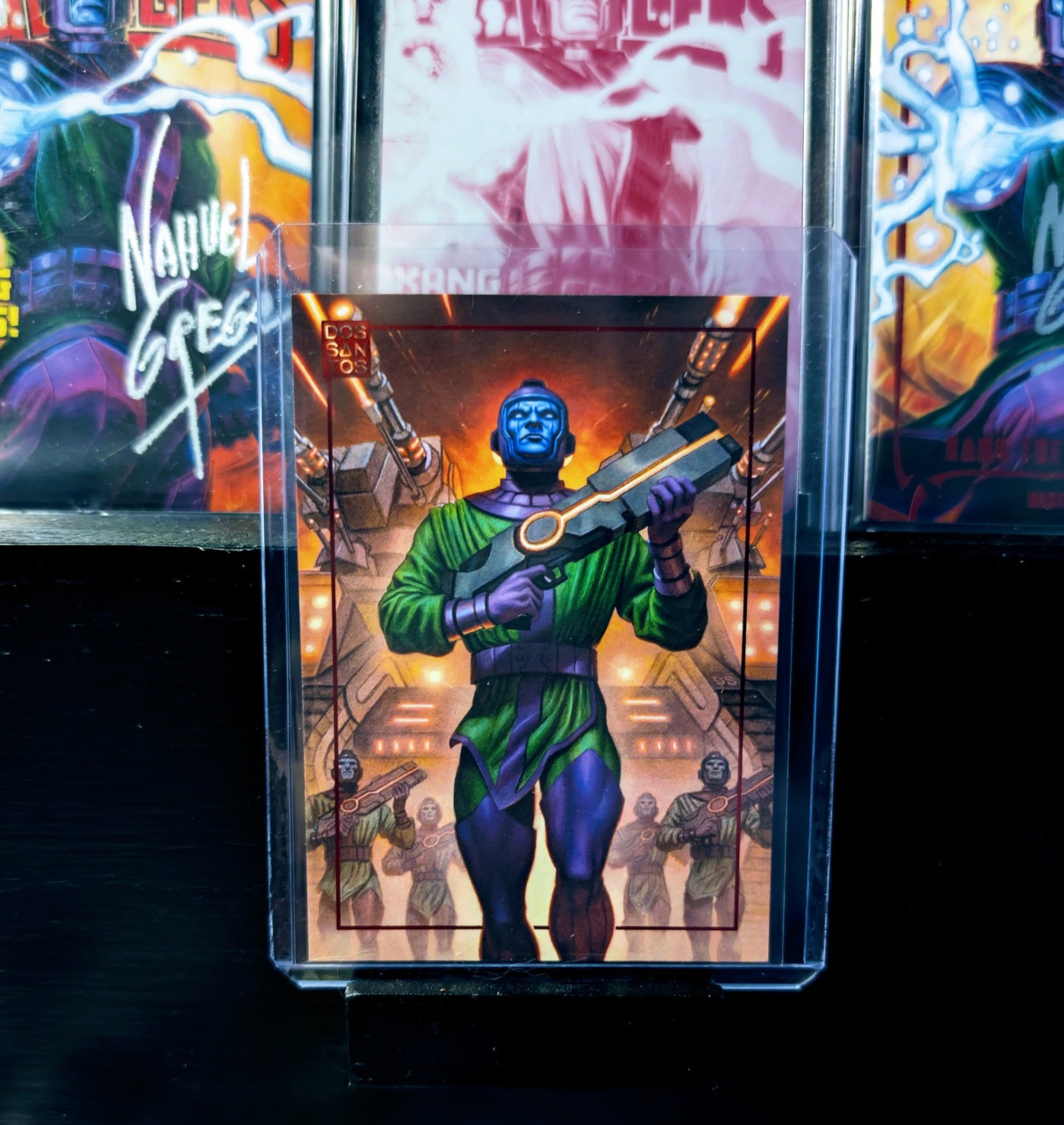 2022 Marvel Masterpieces Dan Dos Santos Missing Marvels Red Foil - OAX Exclusive 2022 Marvel Masterpieces Dan Dos Santos Missing Marvels Red Foil - OAX Exclusive