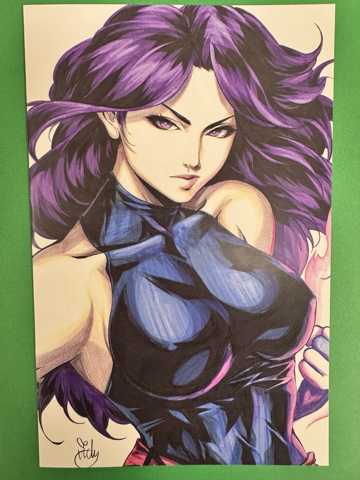 Psylocke #1 Lictoria Art Book 2025 NYCC Exclusive Virgin Cover LE 100 NM Psylocke #1 Lictoria Art Book 2025 NYCC Exclusive Virgin Cover LE 100 NM