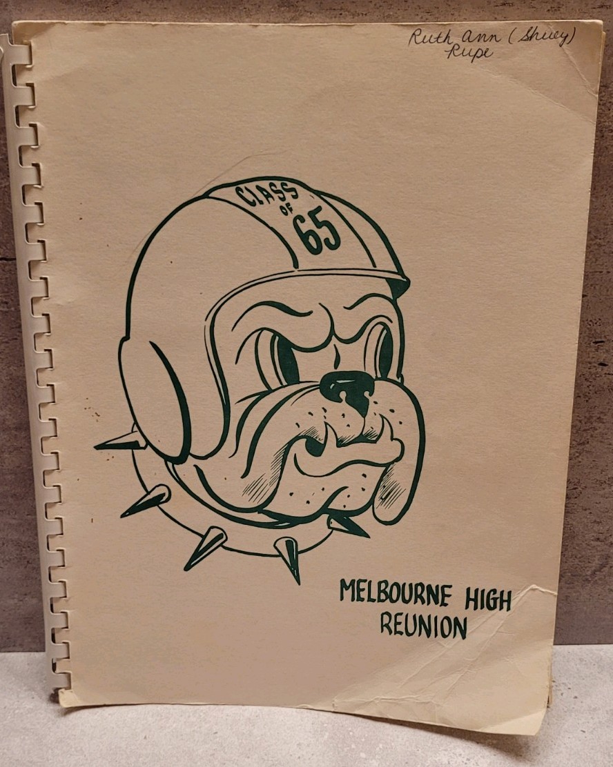 Melbourne High School Class of 1965 Reunion Book Yearbook 1985 Florida Bulldogs Melbourne High School Class of 1965 Reunion Book Yearbook 1985 Florida Bulldogs
