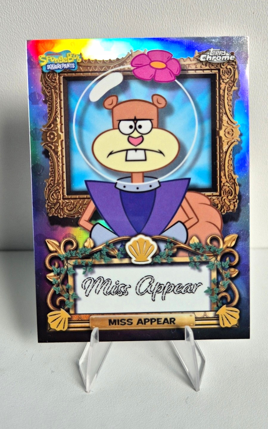 2025 Topps Chrome SpongeBob SquarePants A Bikini Bottom VIP-13 Miss Appear