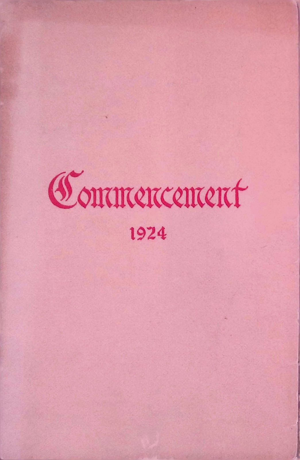 1924 Williamsport PA High School Commencement Program - Class of 24 Faculty 1924 Williamsport PA High School Commencement Program - Class of 24 Faculty