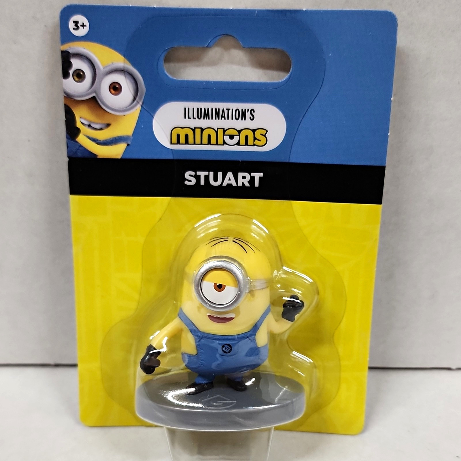 Illumination Minions Stuart Figure, Plastic, Boxed Original Unopened, 3+, 1-Pack Illumination Minions Stuart Figure, Plastic, Boxed Original Unopened, 3+, 1-Pack