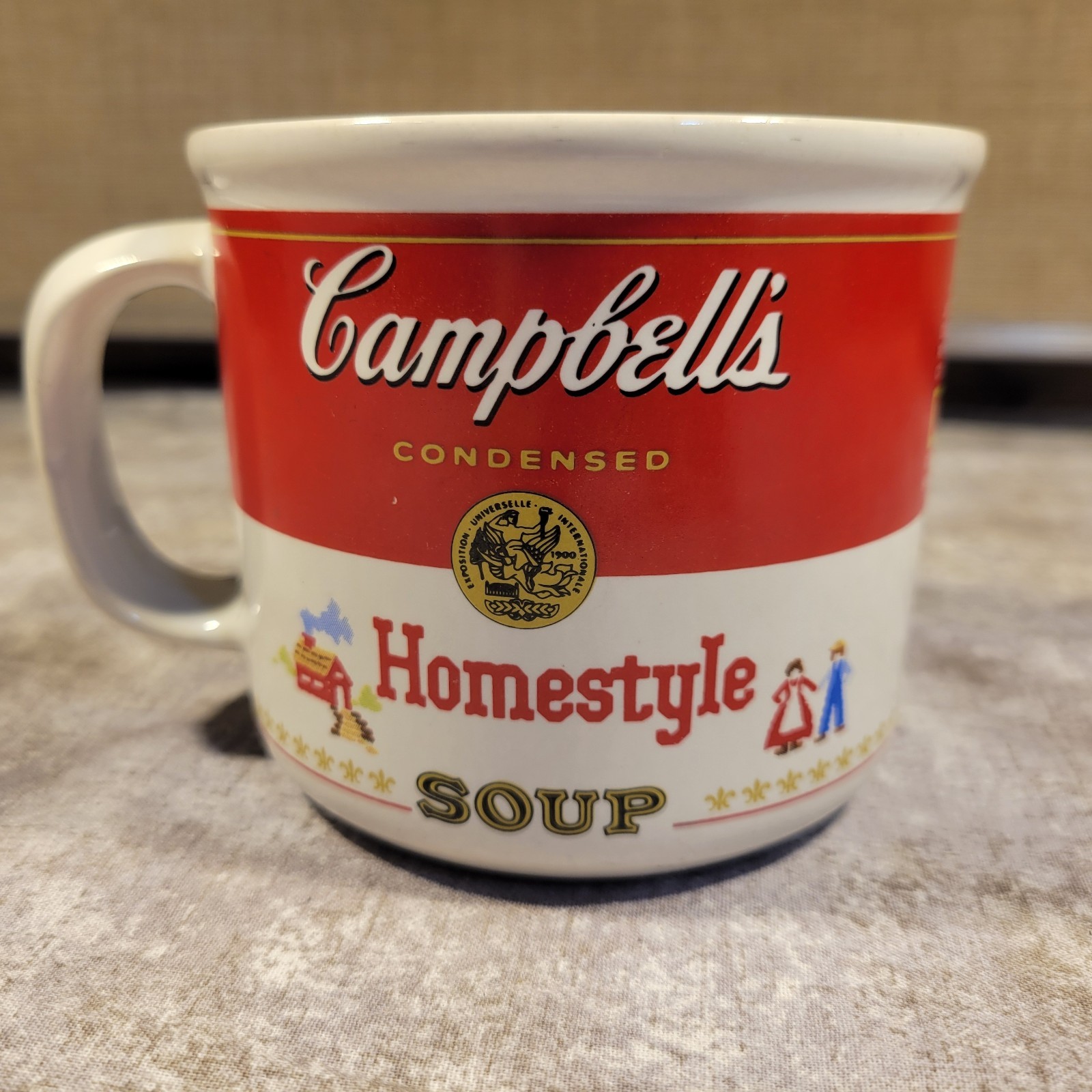 Vintage 1989 Campbells Homestyle Soup Mug Westwood Korea 14oz 