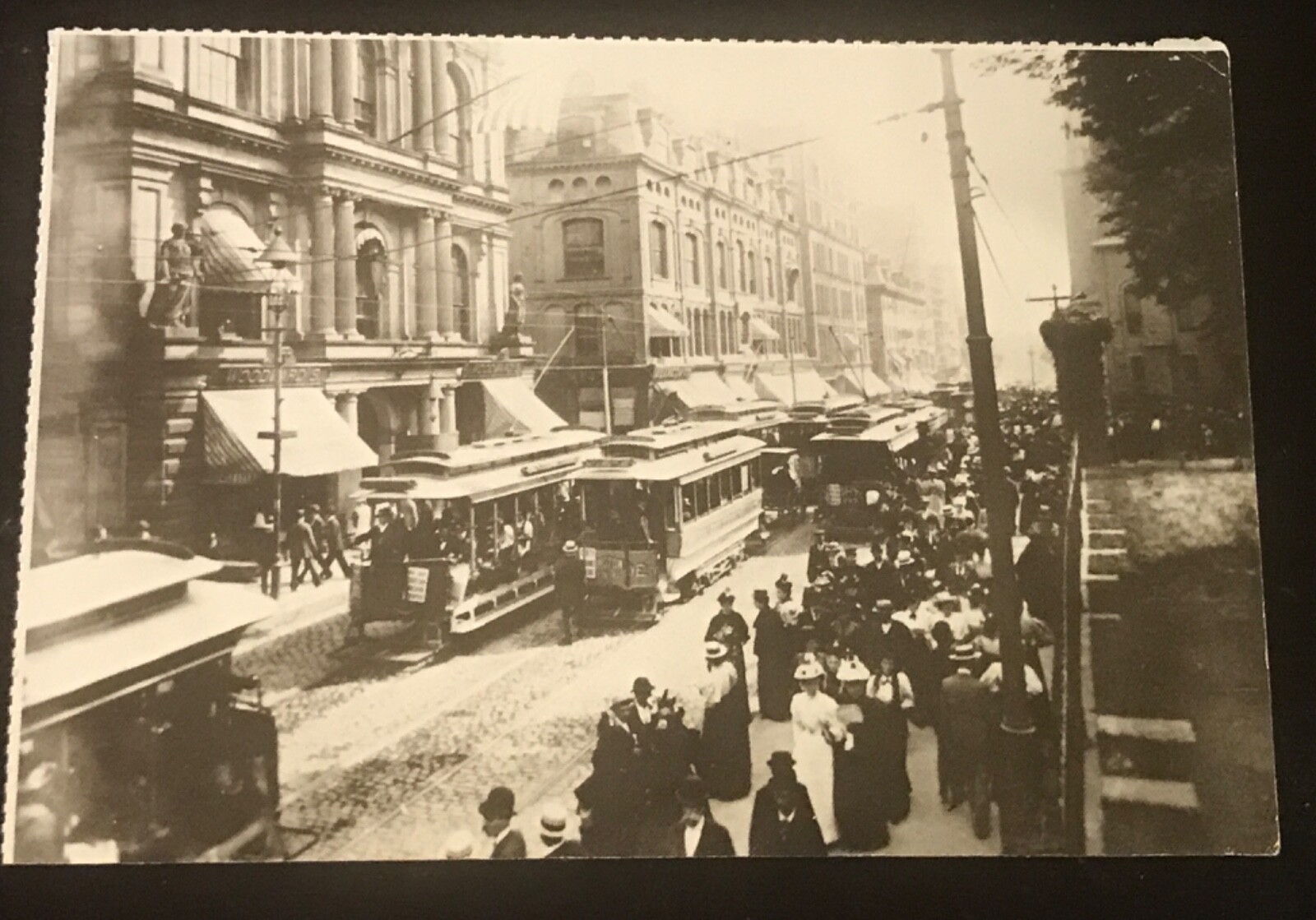 Vintage Tremont Street Boston Postcard Cars & People Pr in 1982 Granary Vintage Tremont Street Boston Postcard Cars & People Pr in 1982 Granary