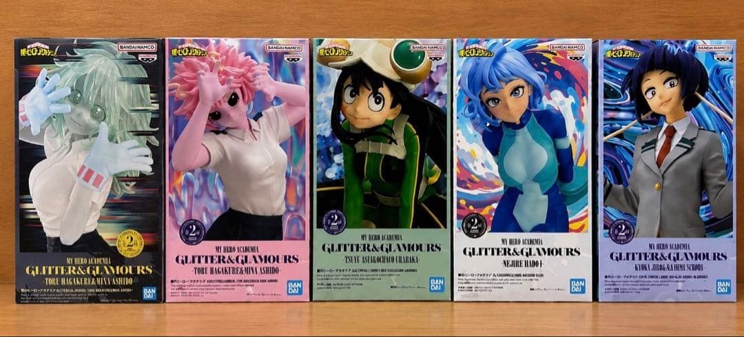 My Hero Academia GLITTER&GLAMOURS Figure Set of 5
