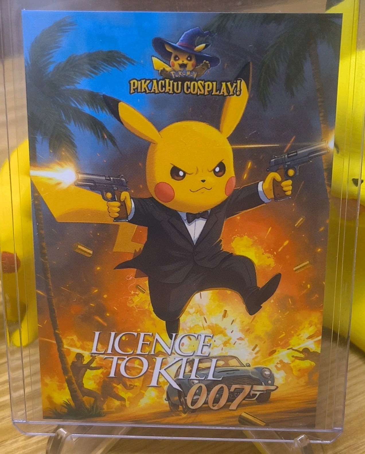 Pikachu Cosplay - James Bond 007 - Licence to Kill - Full Art - #17 - NM 