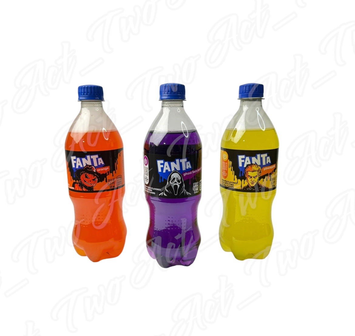 Fanta HORROR COLLECTOR Ghostface, Vampire & Pumpkin (3 Full 20oz Bottles) NEW Fanta HORROR COLLECTOR Ghostface, Vampire & Pumpkin (3 Full 20oz Bottles) NEW