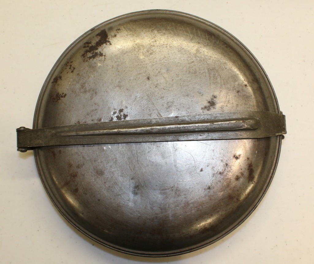 SAW Spanish  American / Indian War USMC Army rare round meat can mess kit