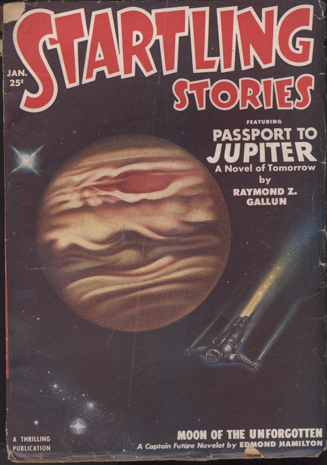 STARTLING STORIES January 1951 Fair