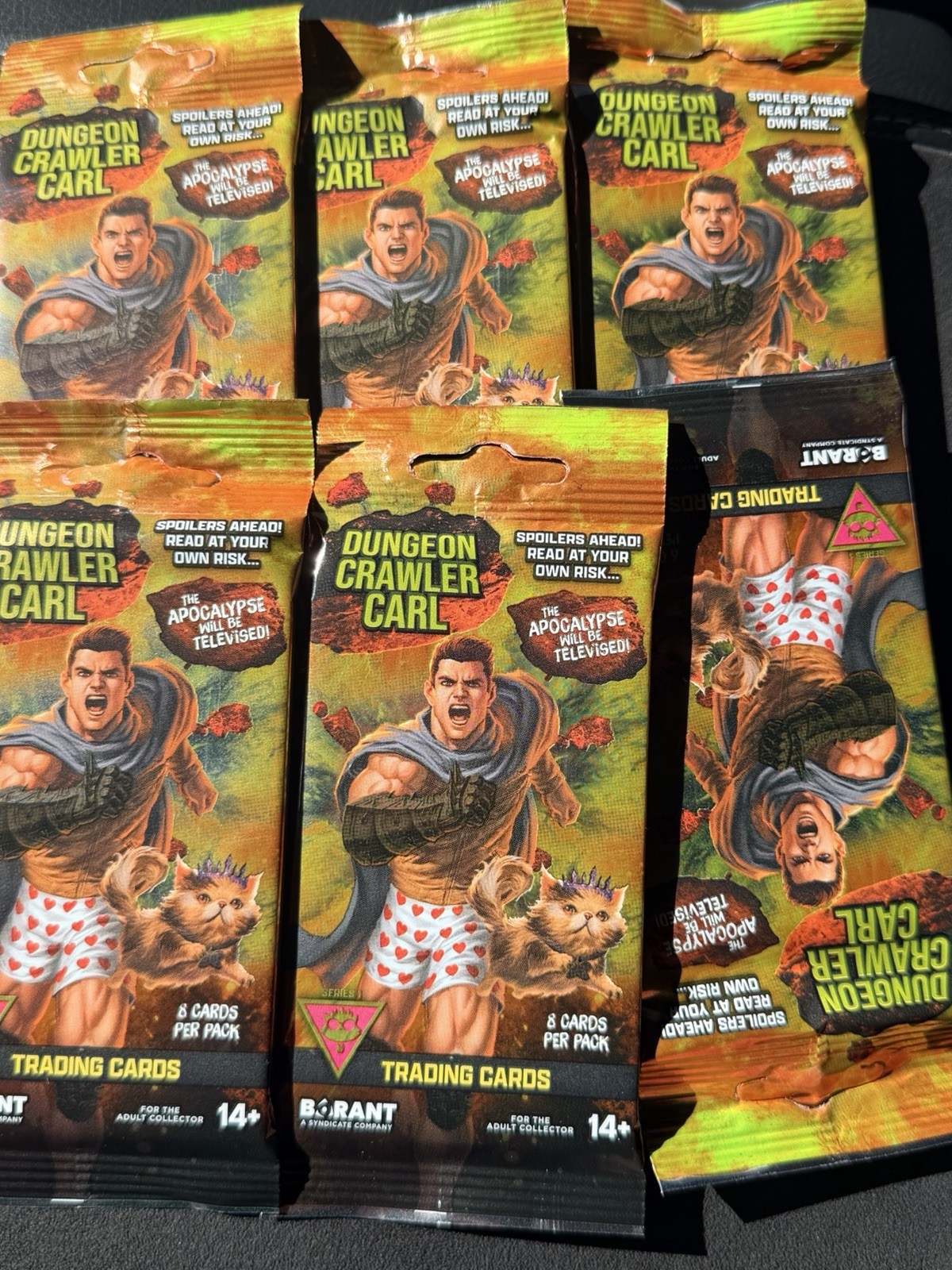 Dungeon Crawler Carl Series 1 Trading Cards Sealed Pack Borant Princess Donut