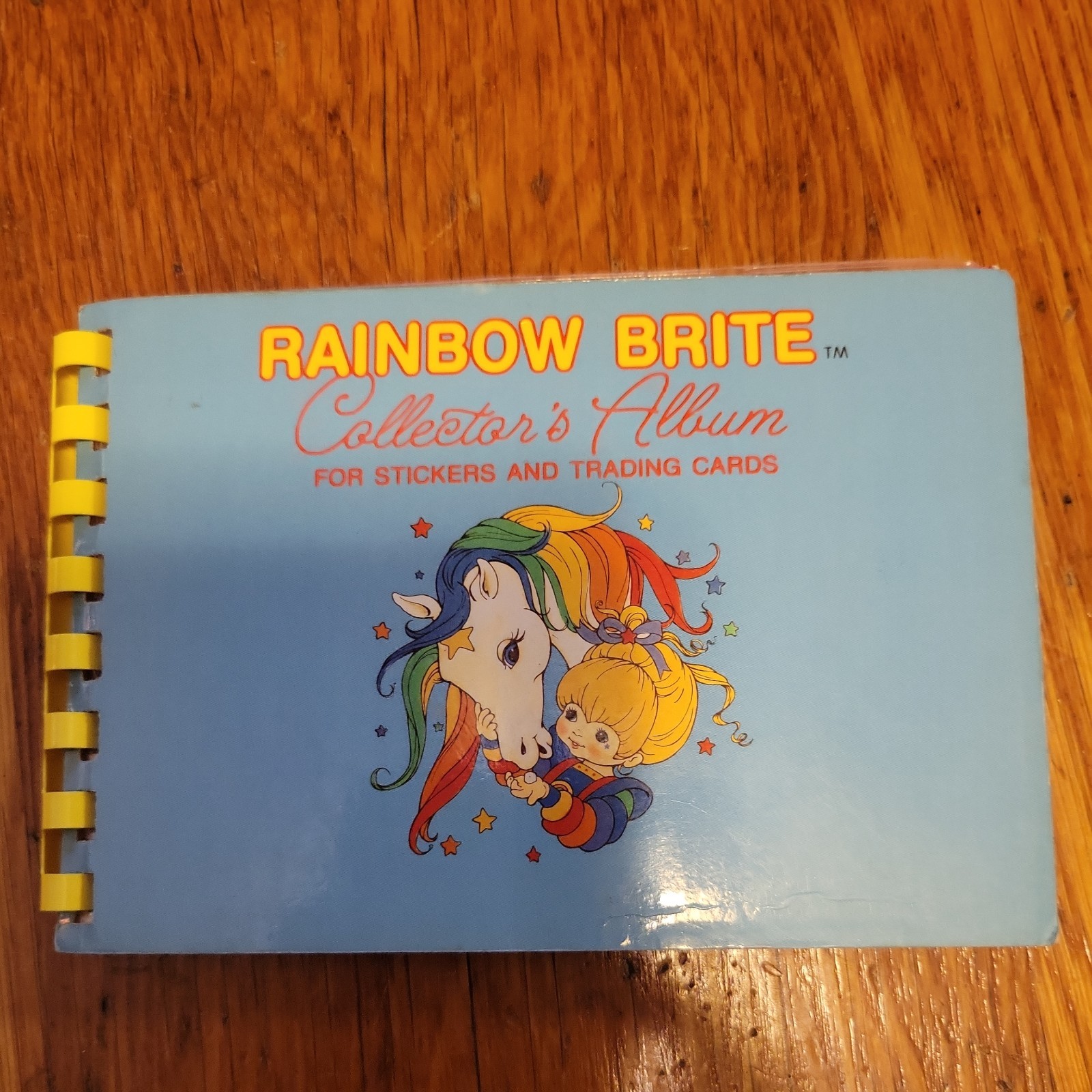 Hallmark Vintage 1983 Rainbow Brite Sticker Trading Card Album w/trading cards Hallmark Vintage 1983 Rainbow Brite Sticker Trading Card Album w/trading cards