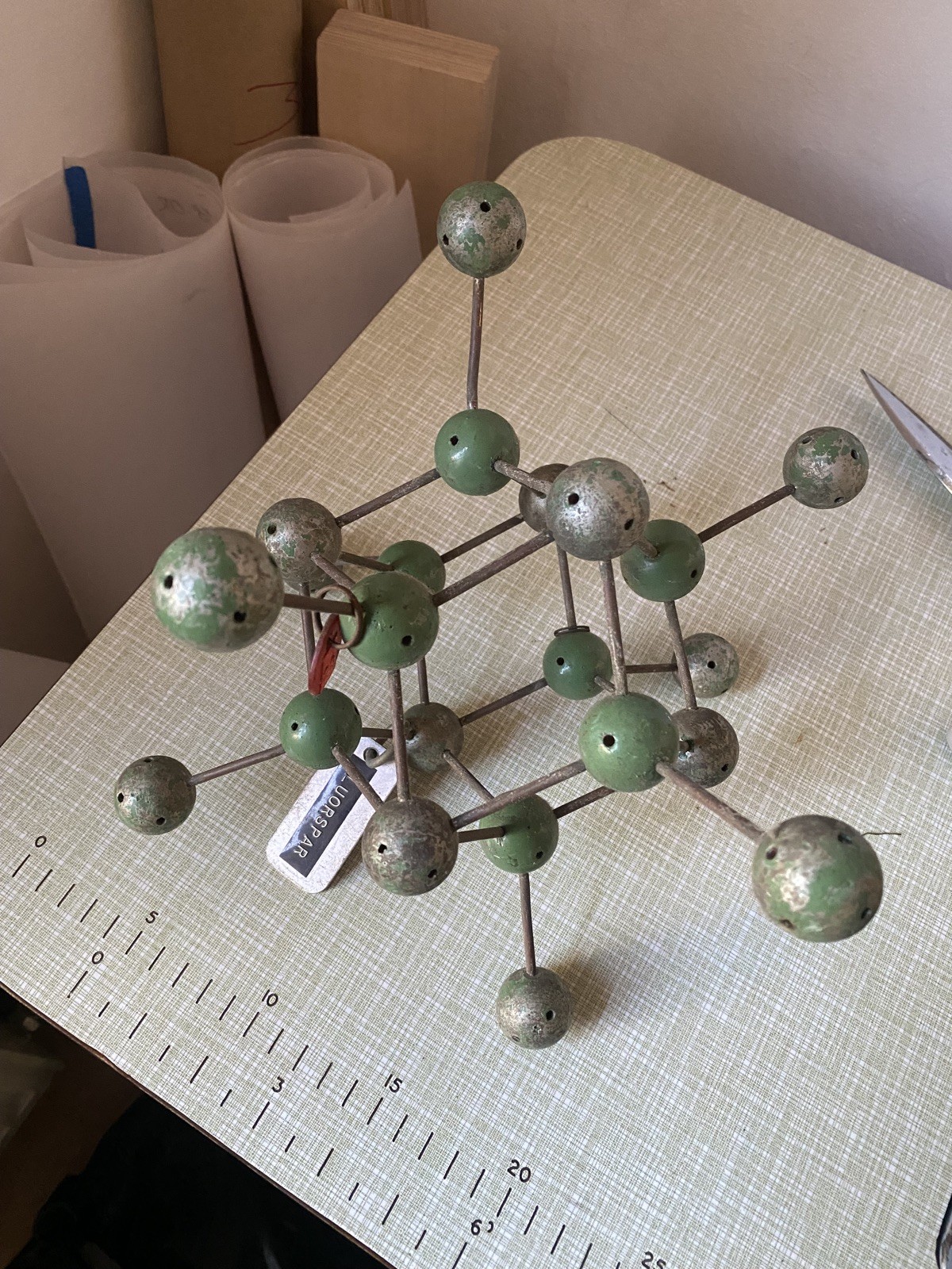 Vintage educational model  Crystal Structure, by CSL Cambridge