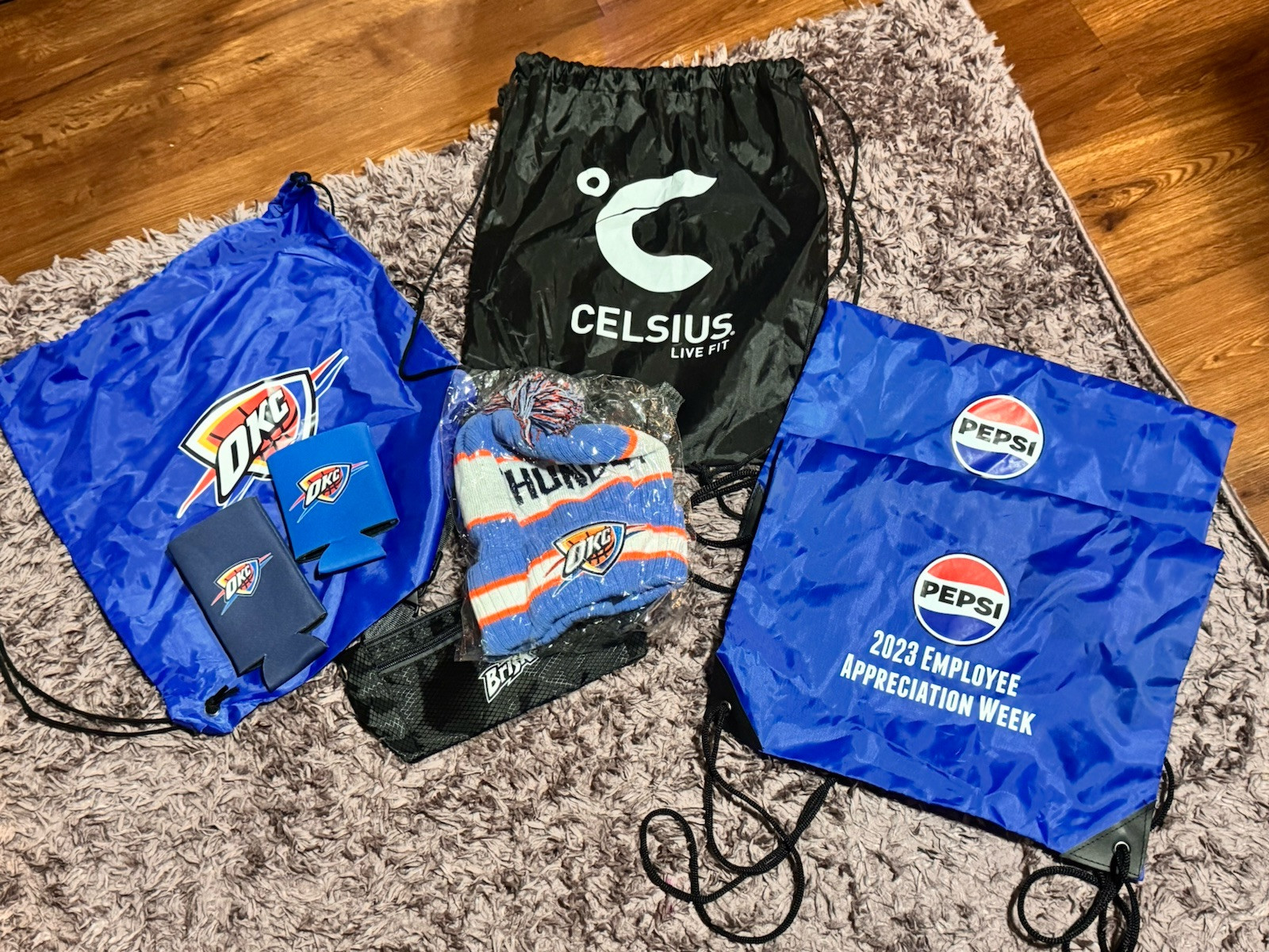 Pepsi Swag With OKC Thunder Swag