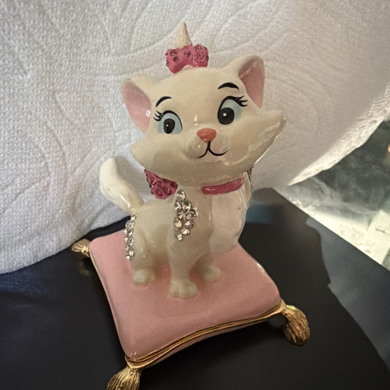 Disney Parks Arribas Brothers The Aristocats Marie Jeweled Trinket Box Disney Parks Arribas Brothers The Aristocats Marie Jeweled Trinket Box