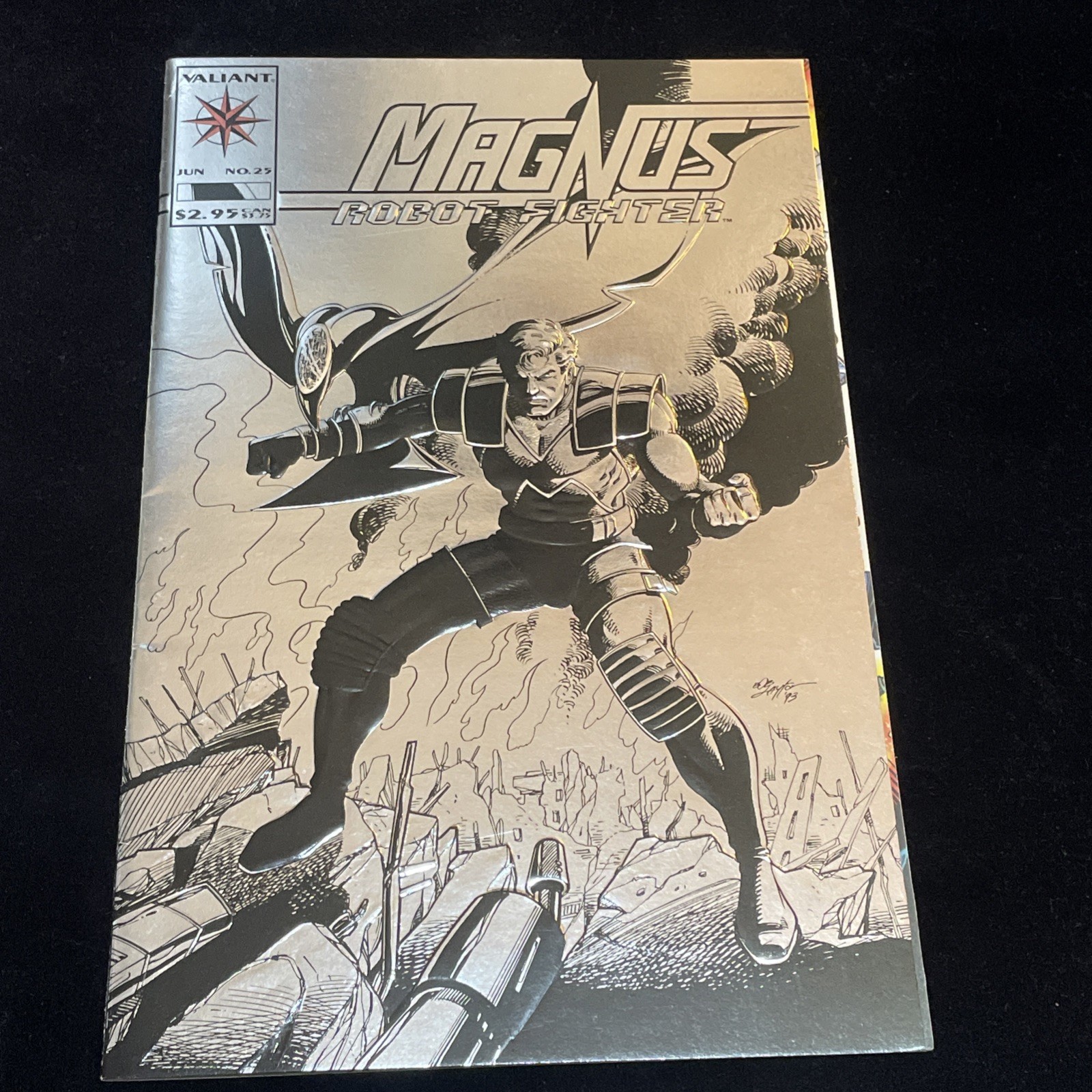 Valiant Magnus Robot Fighter #1 Magnus Jim Shooter Color Single Issue Comic Book Valiant Magnus Robot Fighter #1 Magnus Jim Shooter Color Single Issue Comic Book
