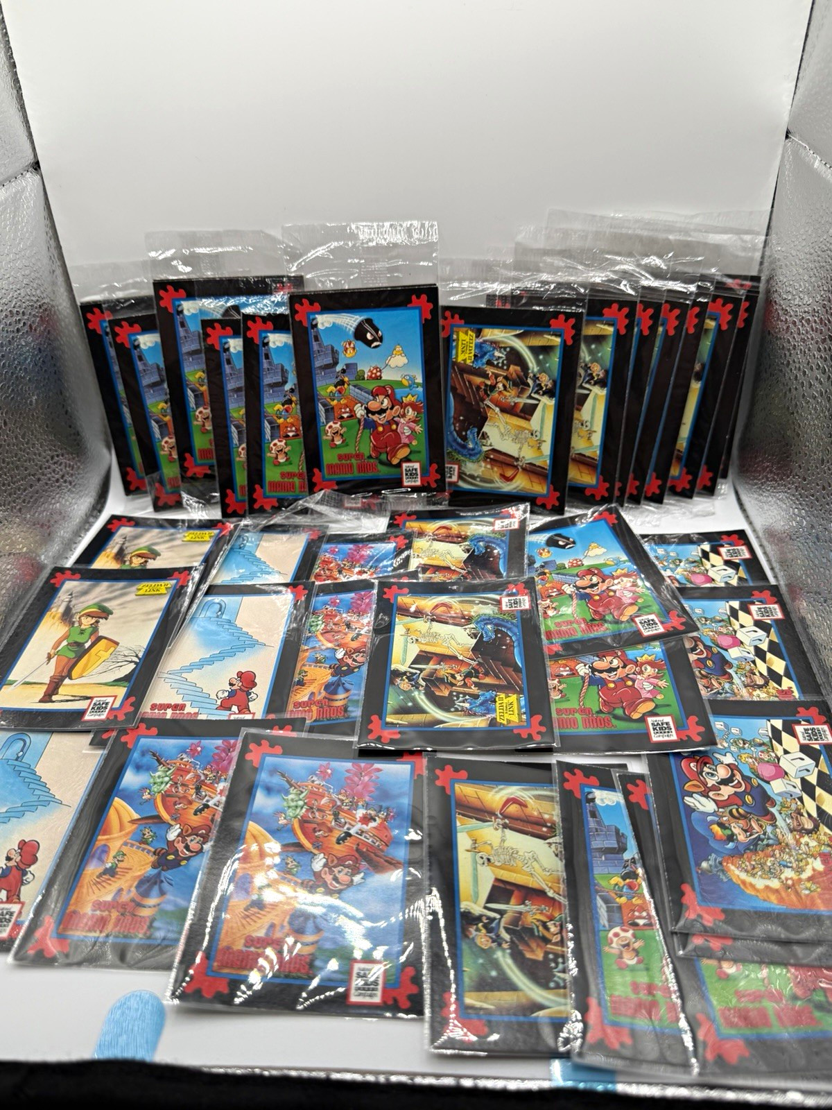 1991 Impel Nintendo Trading Card Treats Vintage Bulk Lot -14 Sealed Packs & Sets