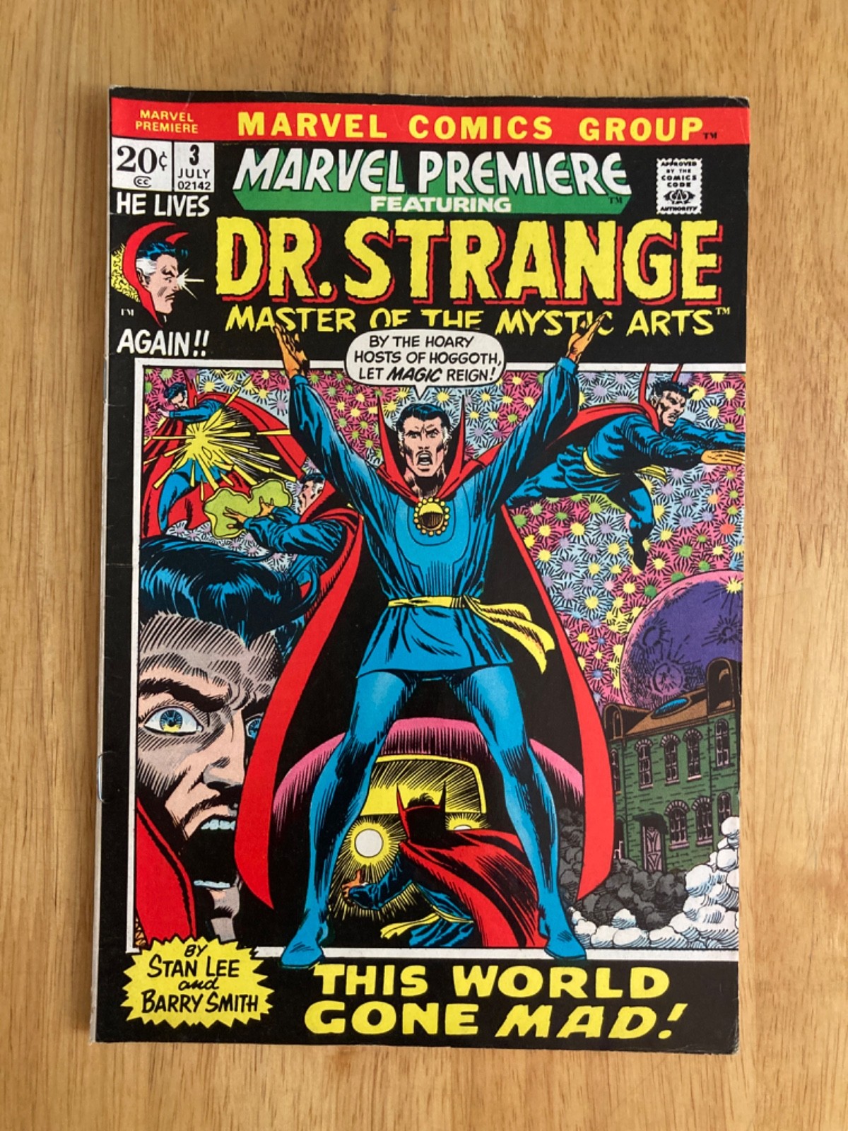 MARVEL PREMIERE #3 (1972) *Key Dr. Strange* (VF-, See Details...)