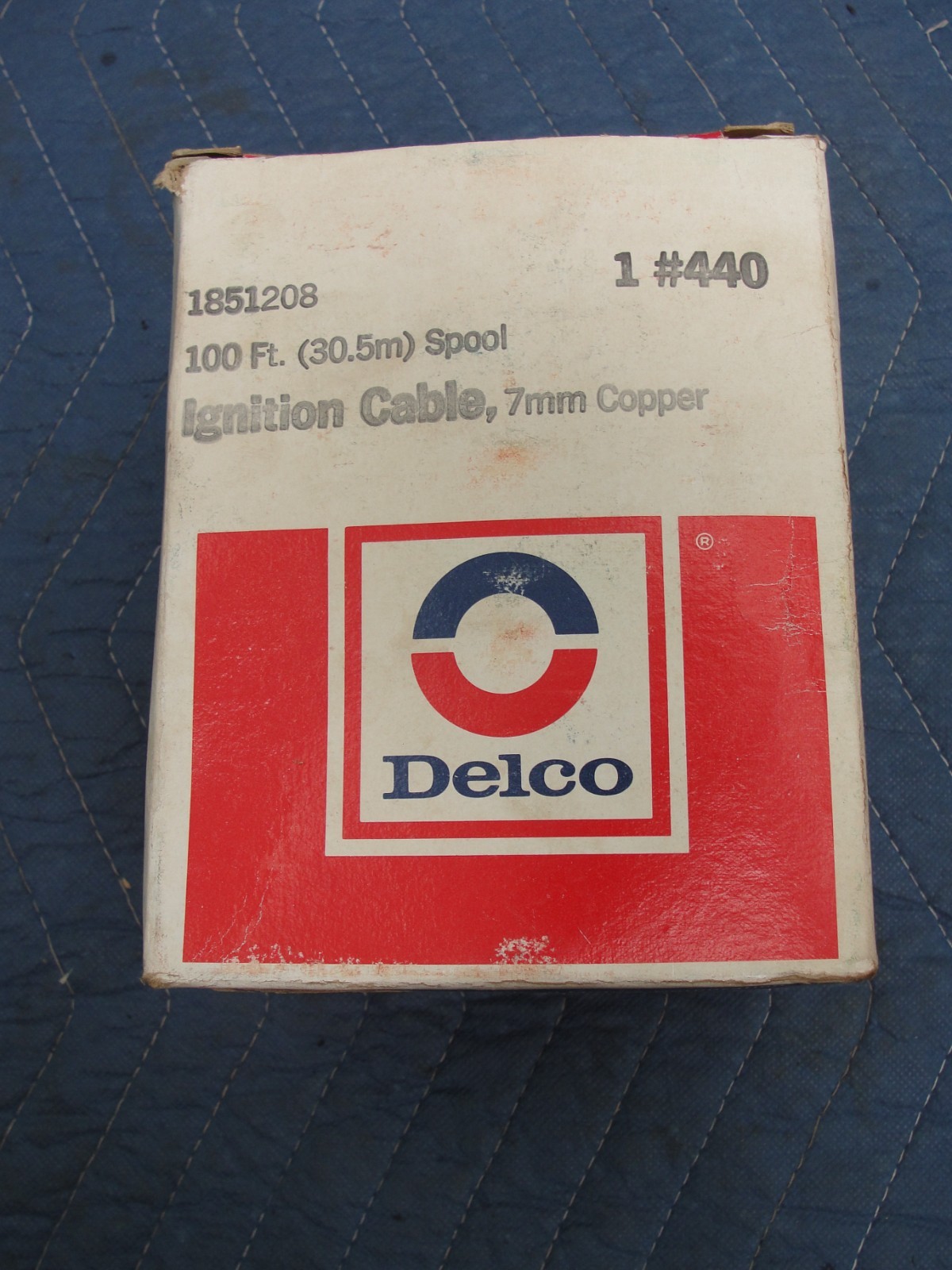NOS Delco Spark Plug Wire # 440, Part # 1851208 Bulk Purchase.