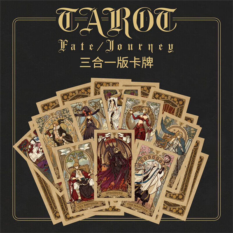 Anime FGO Fate Journey Tarot Cards Characters Collection 80 Piece Cards Album US Anime FGO Fate Journey Tarot Cards Characters Collection 80 Piece Cards Album US