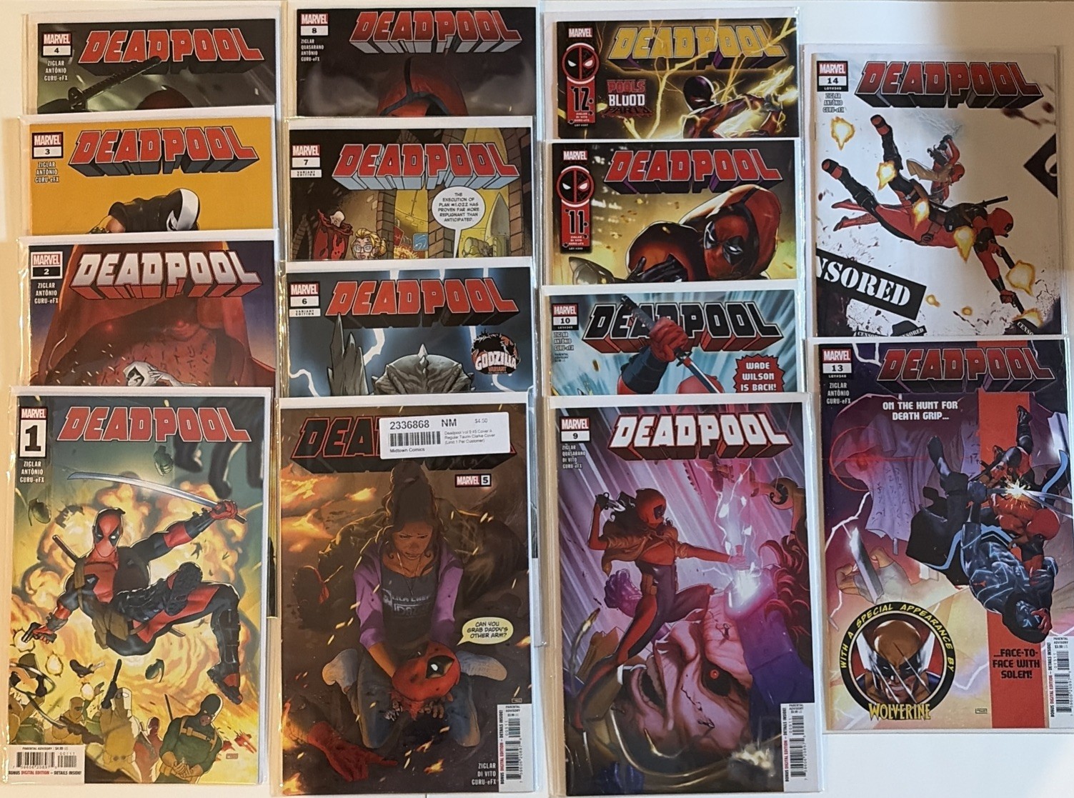 Deadpool  #1- #14 Variants for #6 & #7 (2024) 