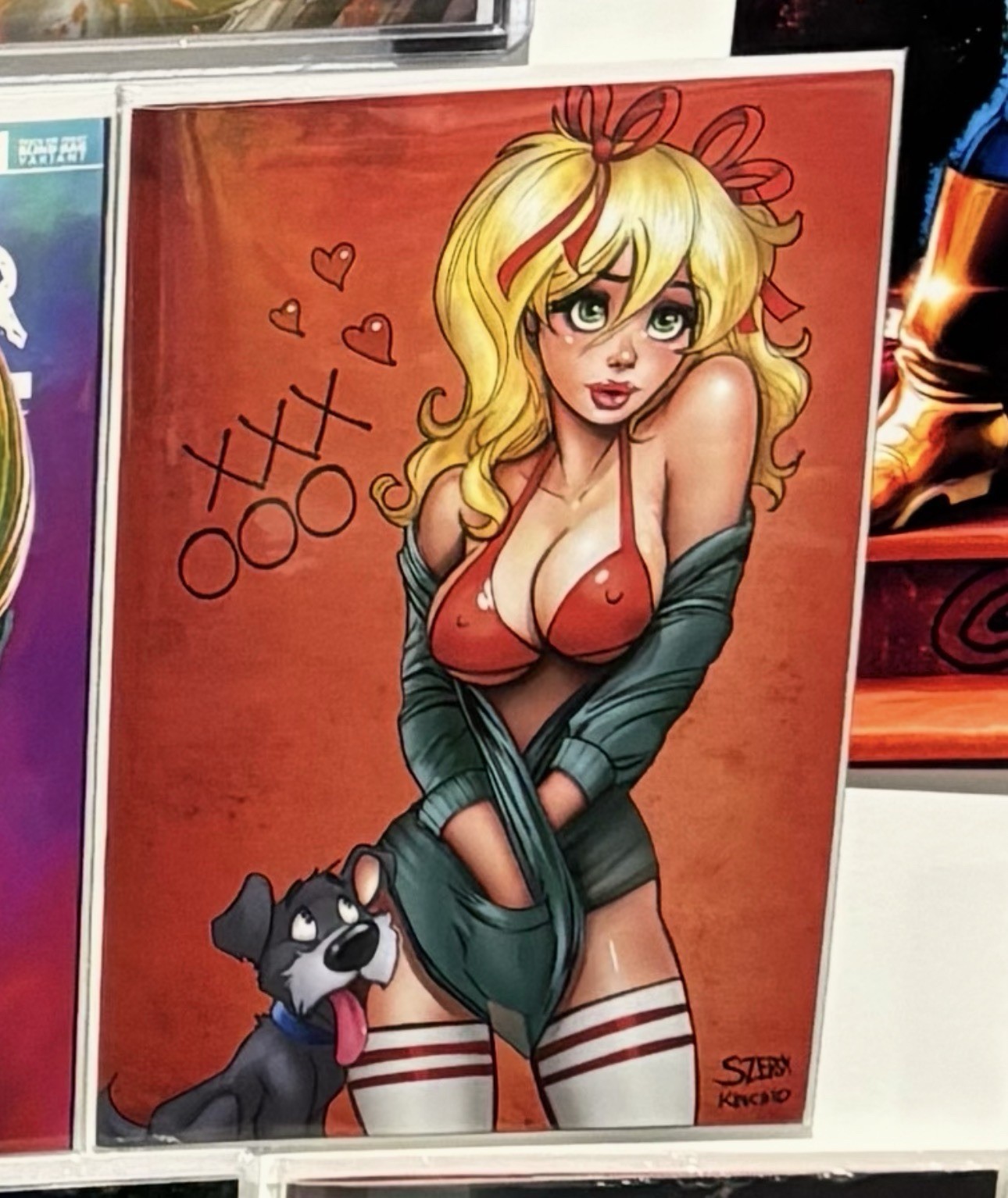 Mandy Tribute to Dean Yeagle Comic Nathan Szerdy 2021