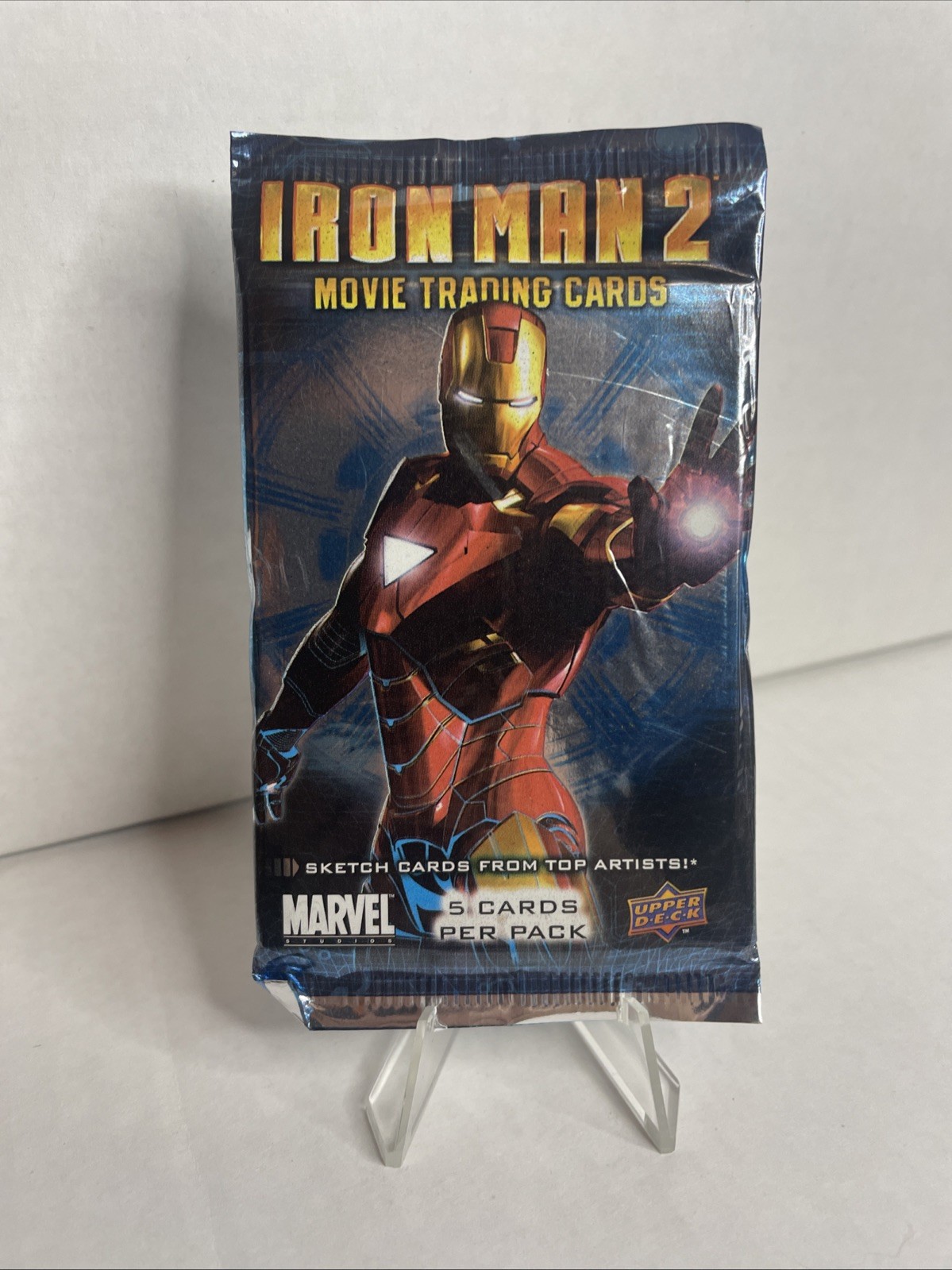 2010 Upper Deck Marvel Iron Man 2 Movie Trading Cards Sealed Pack