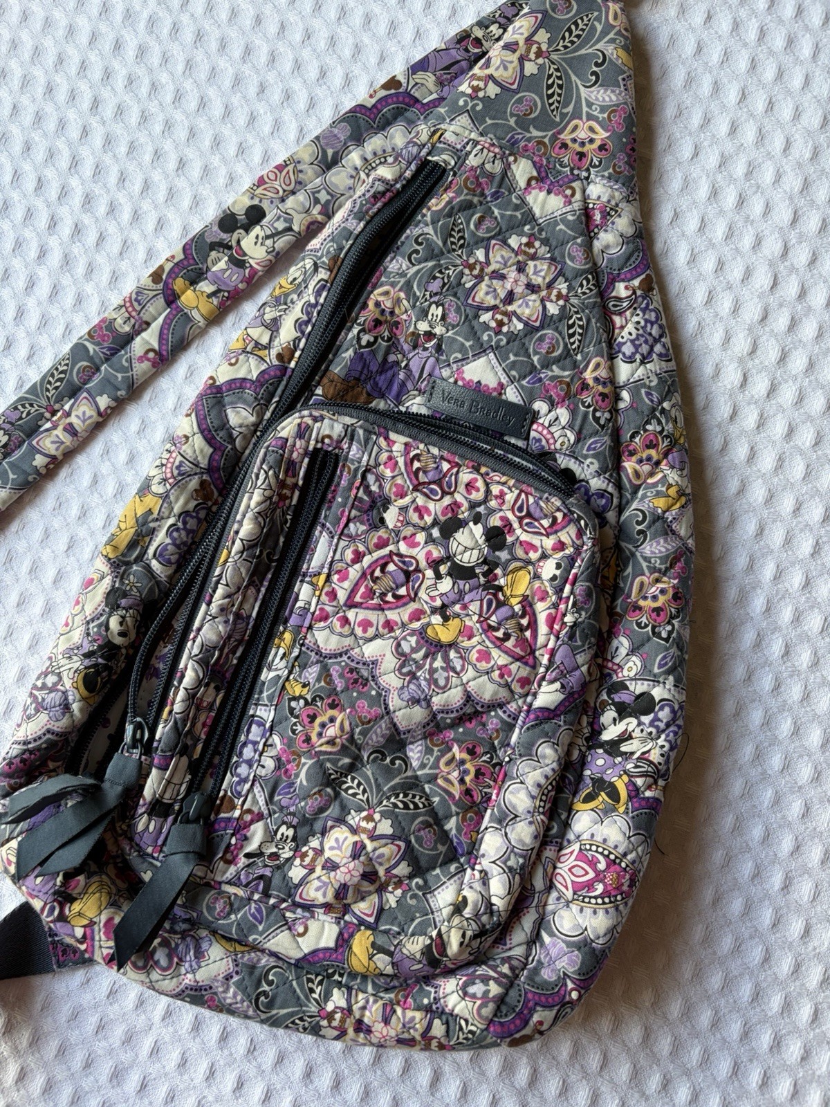 Vera Bradley Disney Parks Mickey’s Sweet Treats Sling Backpack Bag