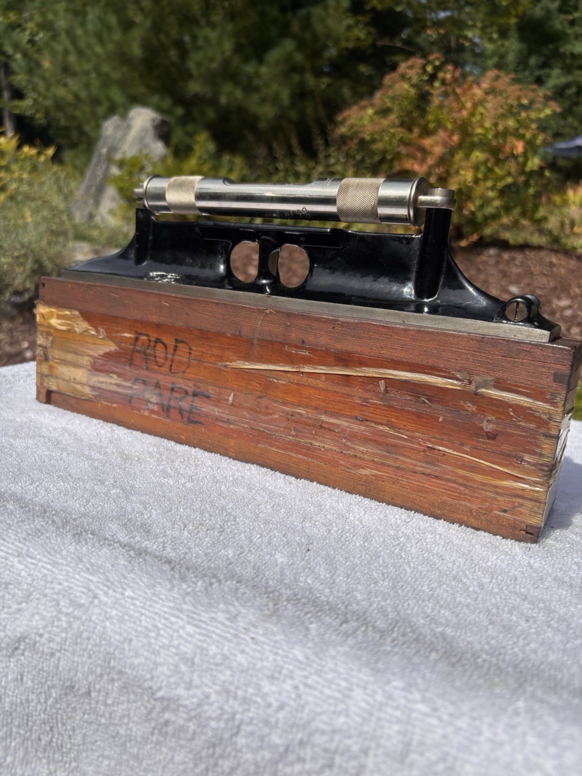 Vintage L.S. Starrett No. 98-12 12” Precision Machinist Level w/ Wood Box USA Vintage L.S. Starrett No. 98-12 12” Precision Machinist Level w/ Wood Box USA
