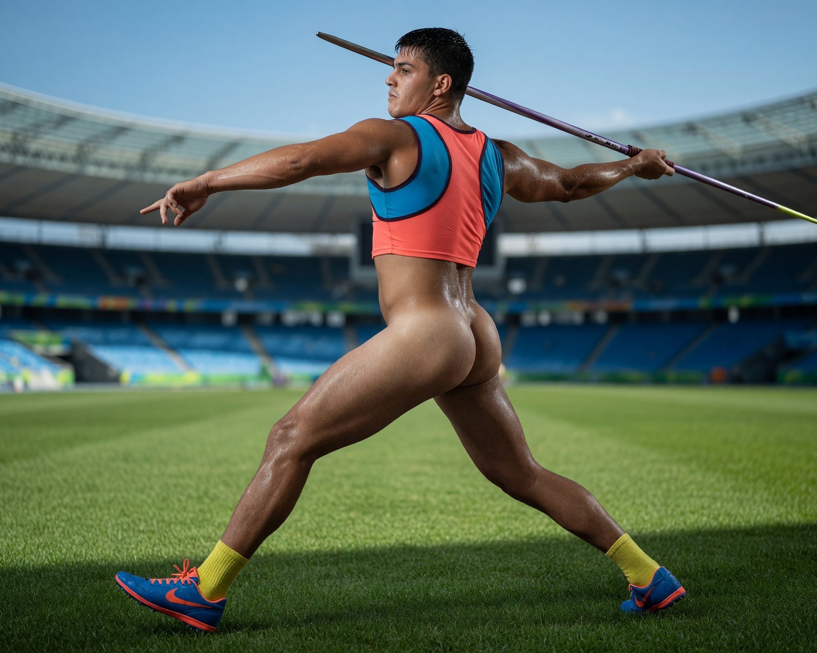 Gay Interest Male Latino Beefcake Physique Muscular Back Photo Print M020574 Gay Interest Male Latino Beefcake Physique Muscular Back Photo Print M020574