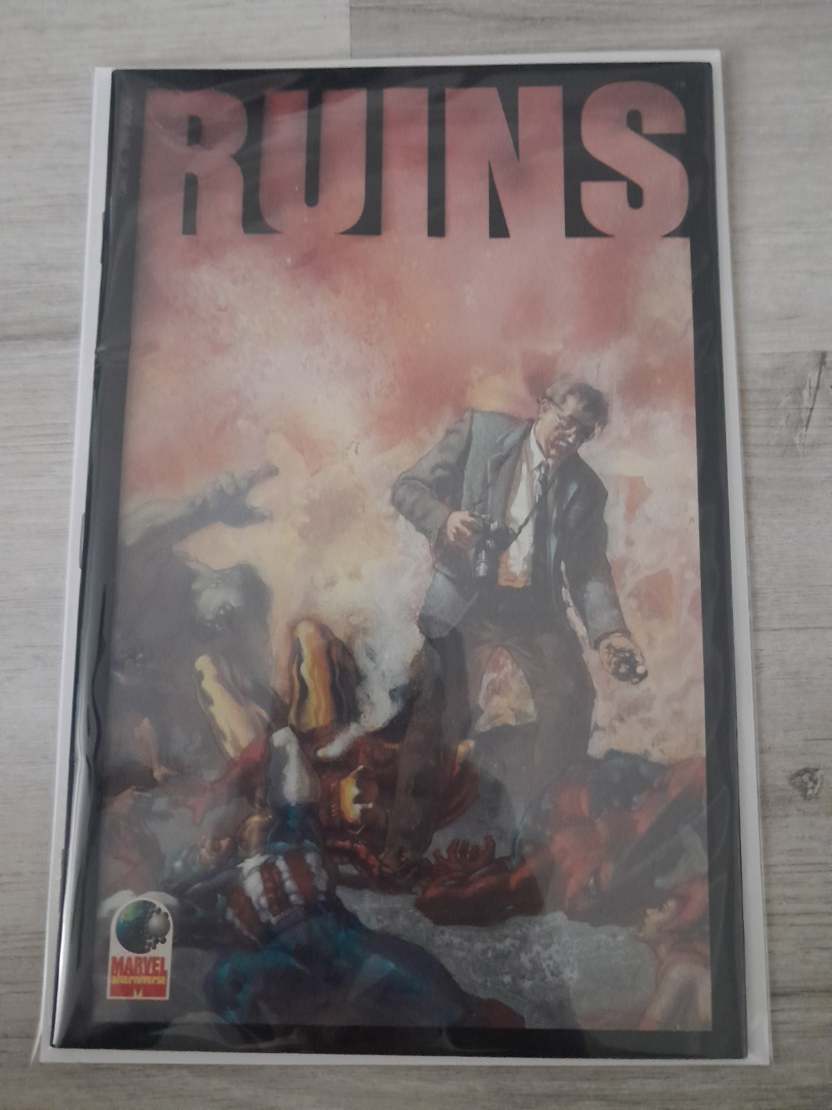 1995 Marvel Comics Ruins #1 Low Print Run 1st App. Philip Sheldon