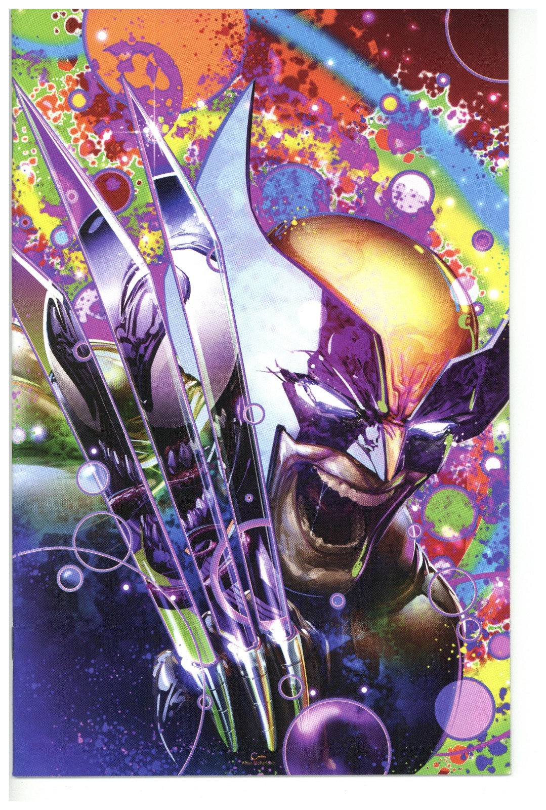 Wolverine #8 Clayton Crain Virgin Variant Cover C Blacklight Edition Exclusive Wolverine #8 Clayton Crain Virgin Variant Cover C Blacklight Edition Exclusive