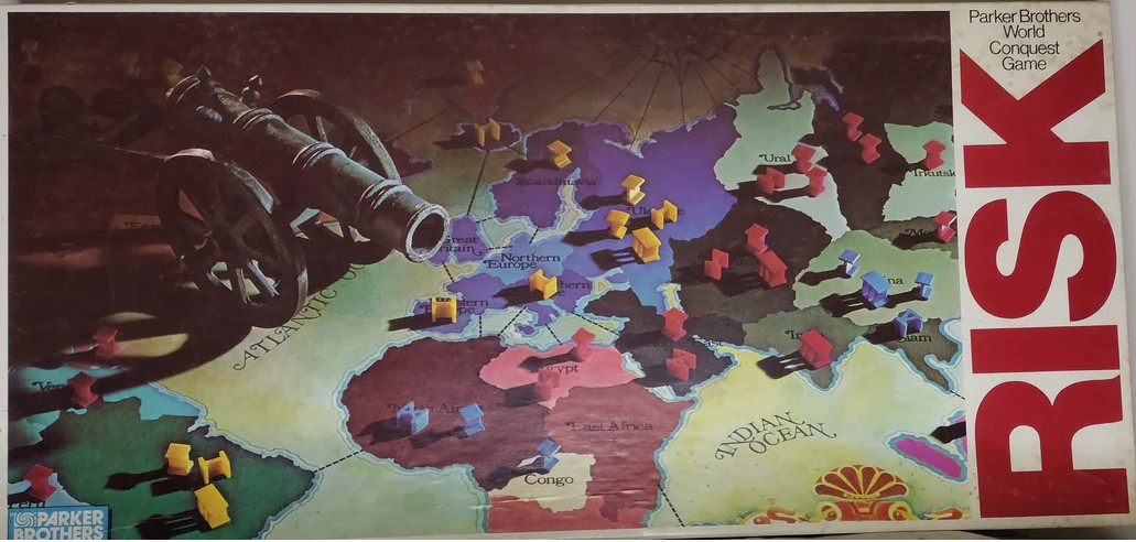 Risk Board Game 1980 Edition Replacement Cards You Pick Vintage
