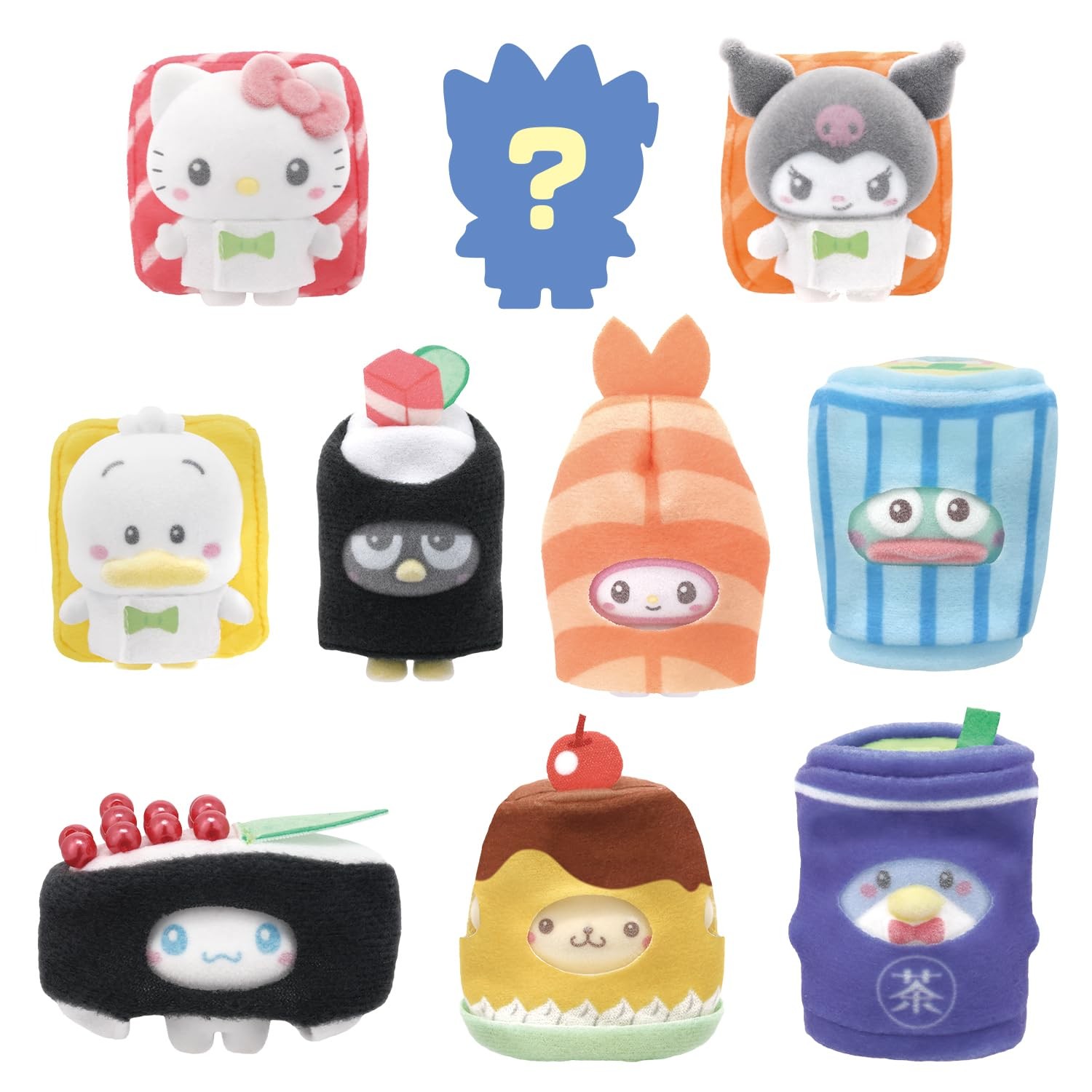 BANDAI Petit Tomo Sanrio Everyone\'s Sushi 1 BOX/18 pieces