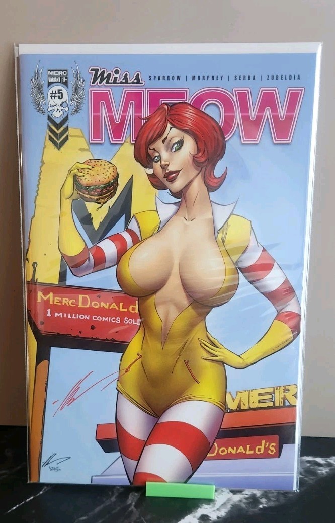 Miss Meow #5 (Merc Publishing) Ale Garza SIGNED W/ COA NM Miss Meow #5 (Merc Publishing) Ale Garza SIGNED W/ COA NM